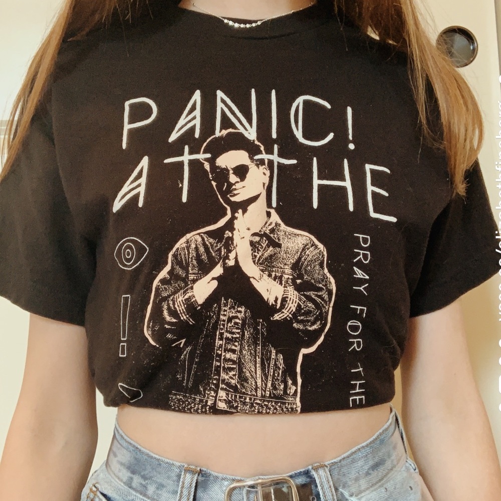 panic! at the disco concert tee